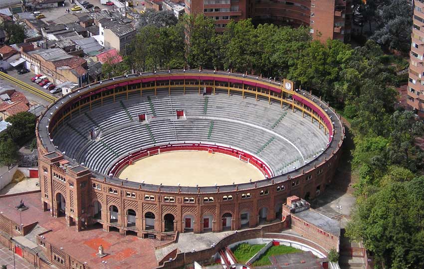 Praça de touros na Colômbia (La Santamaria)