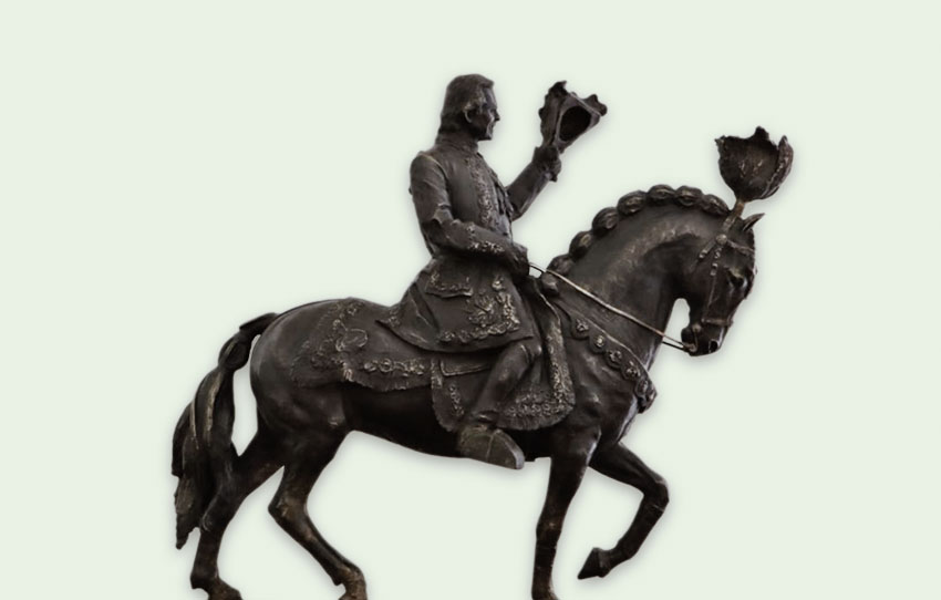 Estátua de Joaquim Bastinhas em Elvas