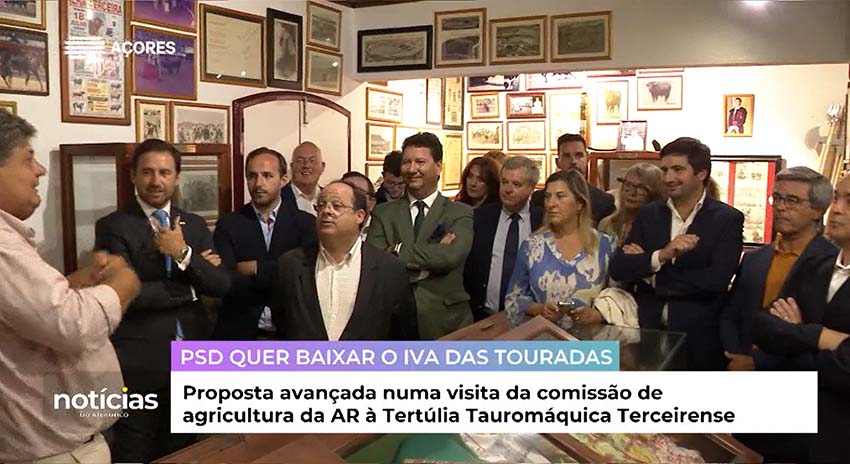 PSD na Tertúlia Tauromáquica nos Açores