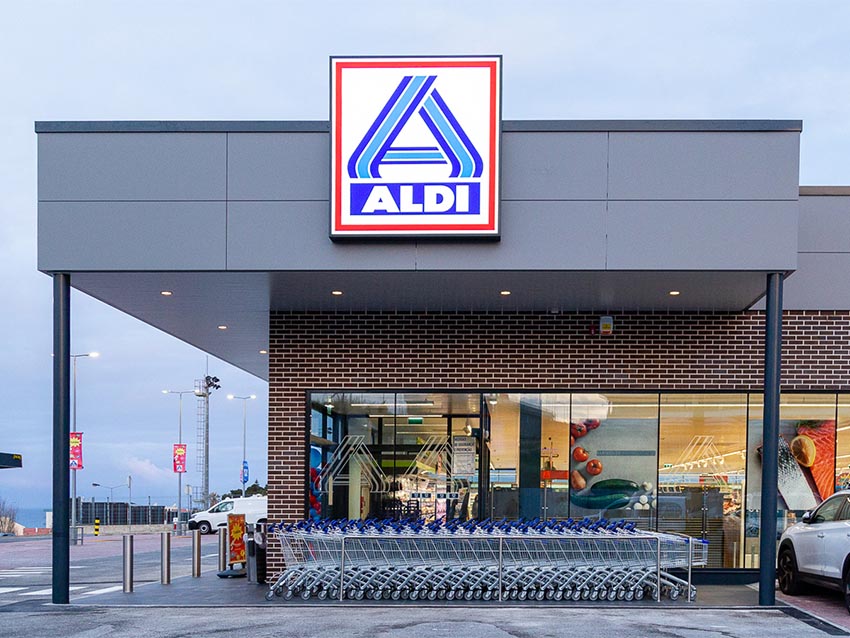 ALDI supermercado touradas